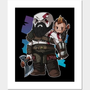 Kratos and Atreus Posters and Art